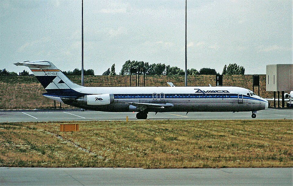 Aircraft registered EC-CLE