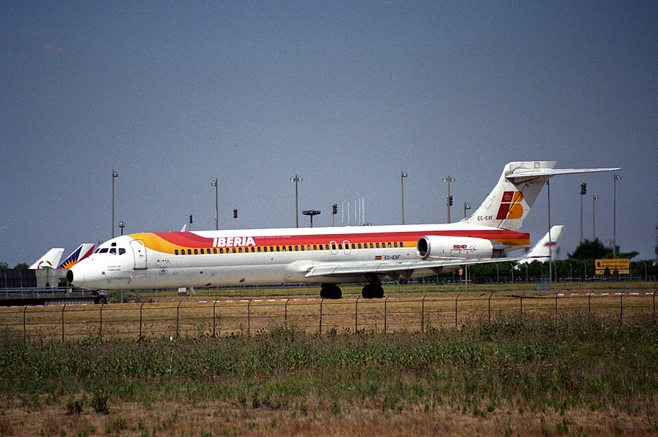 Aircraft registered EC-EXF