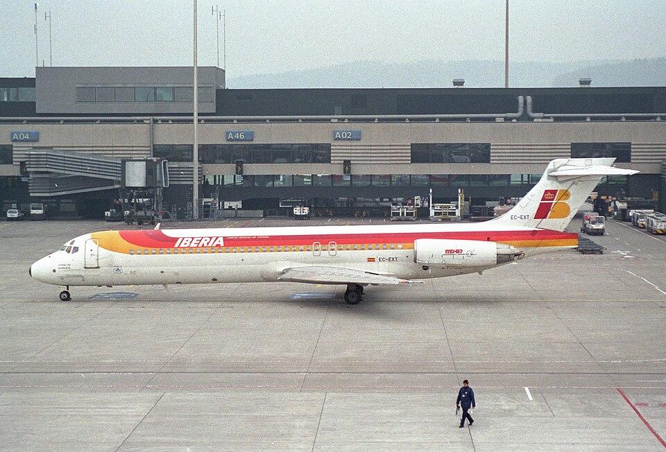 Aircraft registered EC-EXT