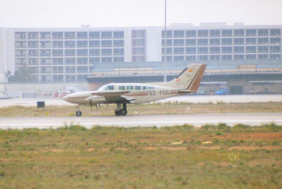 Aircraft registered EC-FCC
