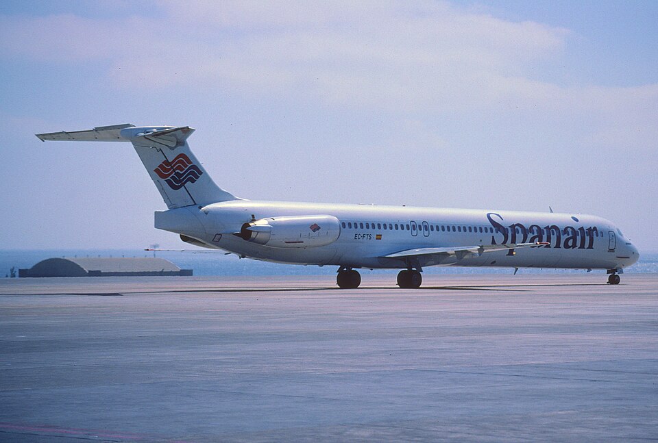 Aircraft registered EC-FTS