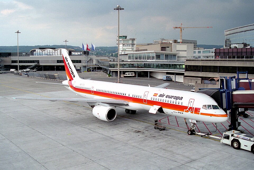 Aircraft registered EC-GCA