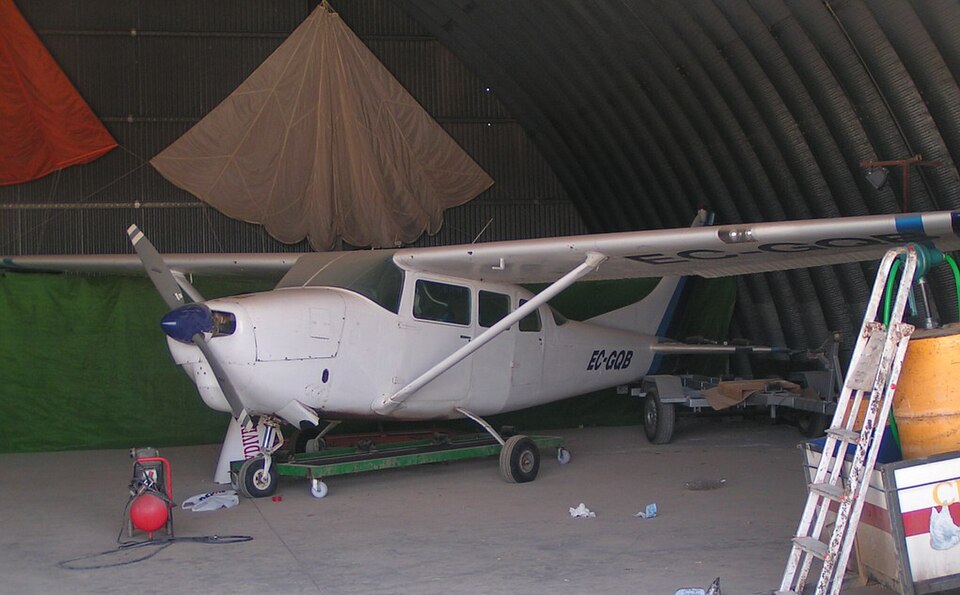 Aircraft registered EC-GQB