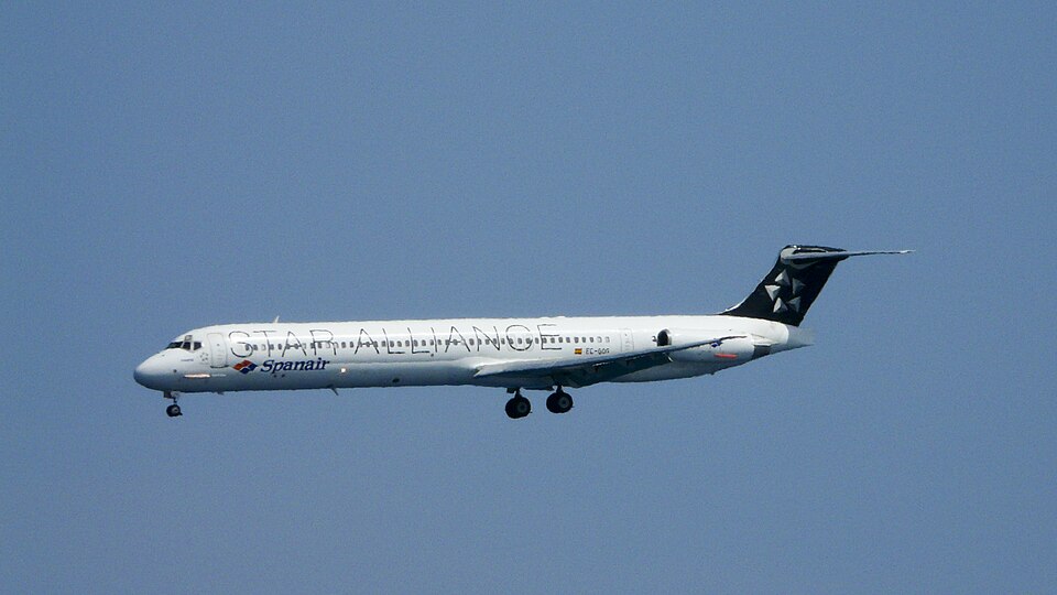 Aircraft registered EC-GQG