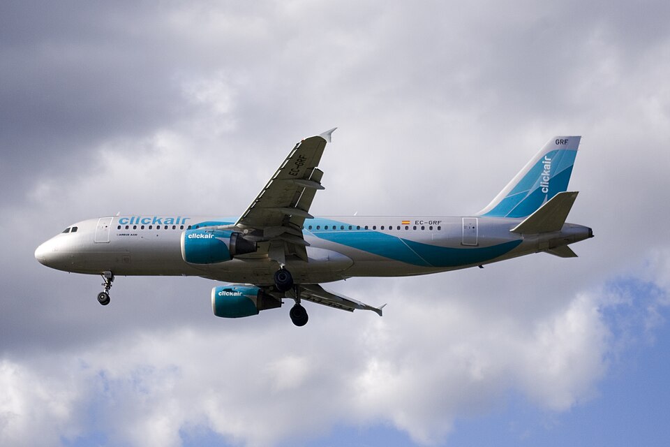 Aircraft registered EC-GRF
