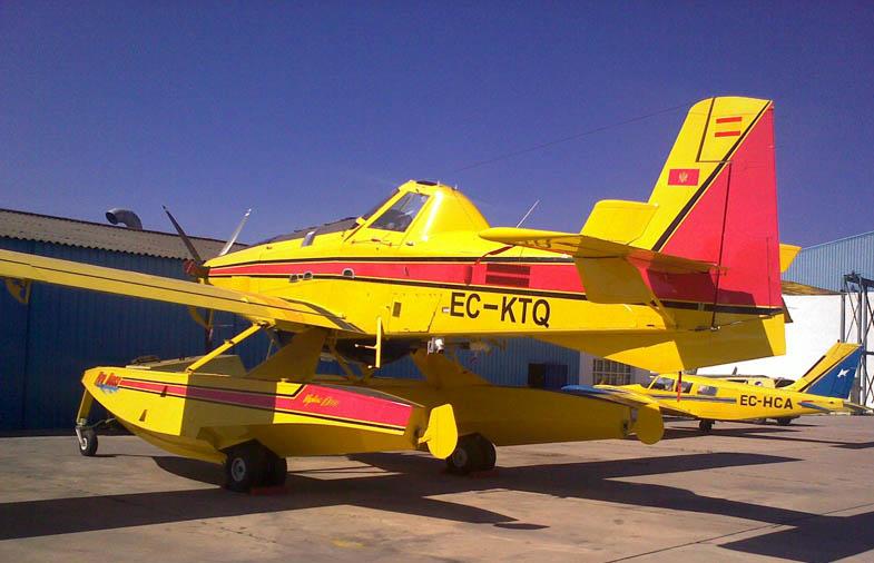 Aircraft registered EC-HCA