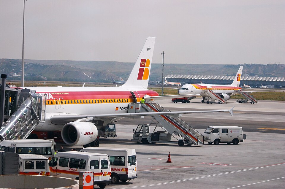 Aircraft registered EC-HGY