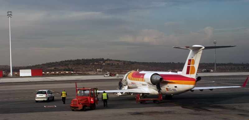 Aircraft registered EC-HHI