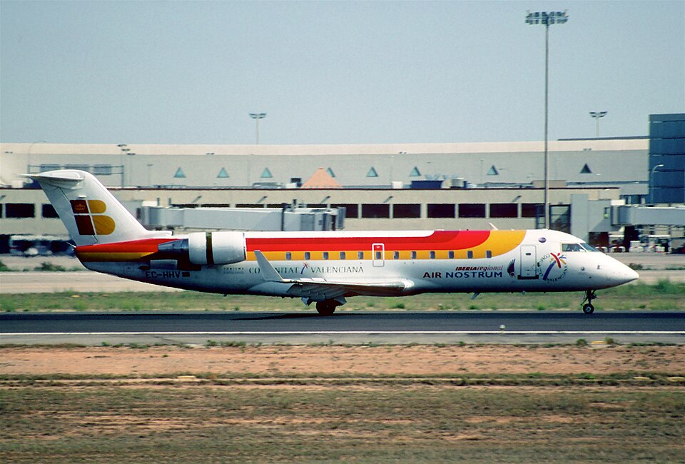 Aircraft registered EC-HHV