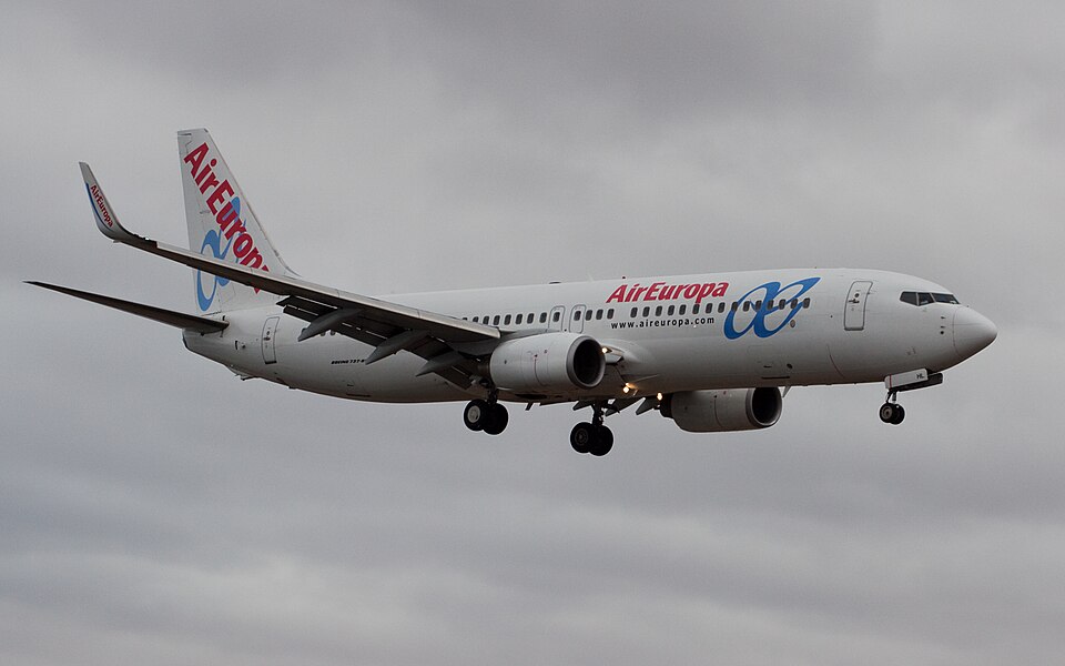 Aircraft registered EC-HJQ
