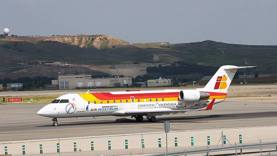 Aircraft registered EC-IBM