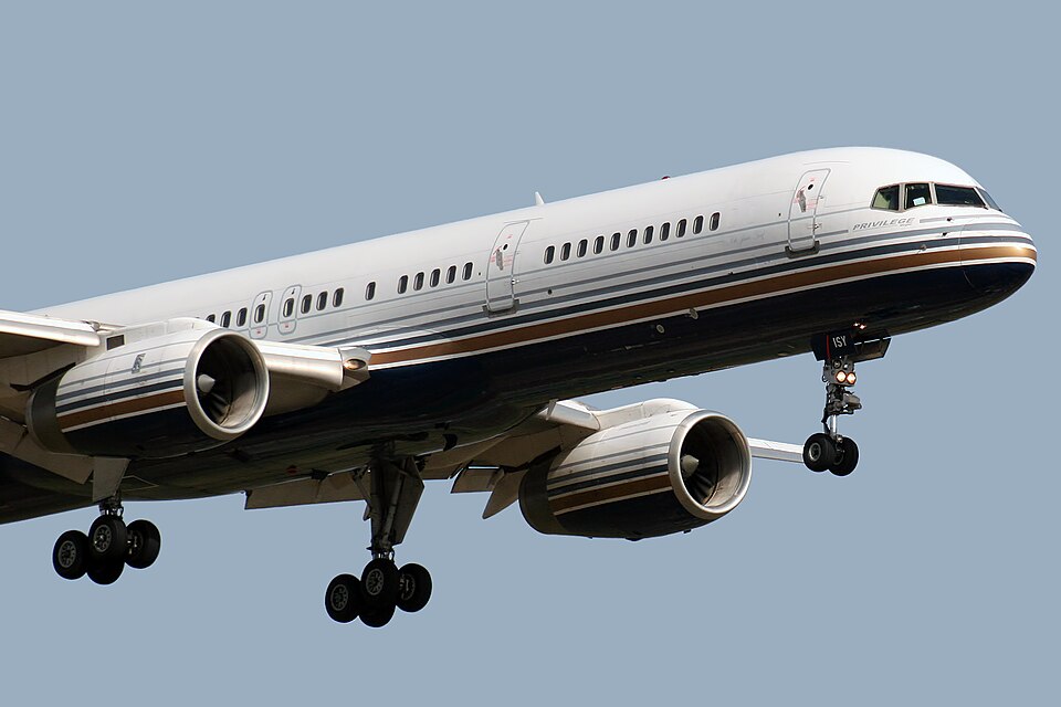 Aircraft registered EC-ISY