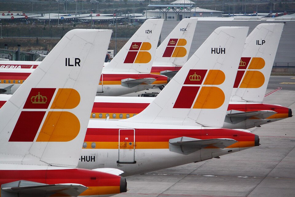 Aircraft registered EC-IZH