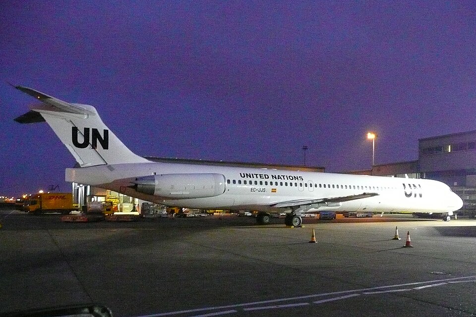 Aircraft registered EC-JJS