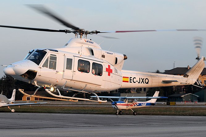Aircraft registered EC-JXQ