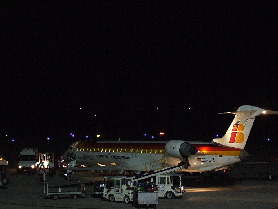 Aircraft registered EC-JYA