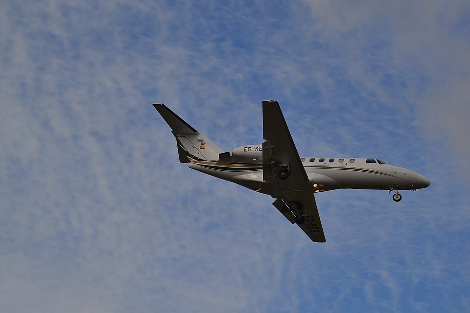 Aircraft registered EC-KES