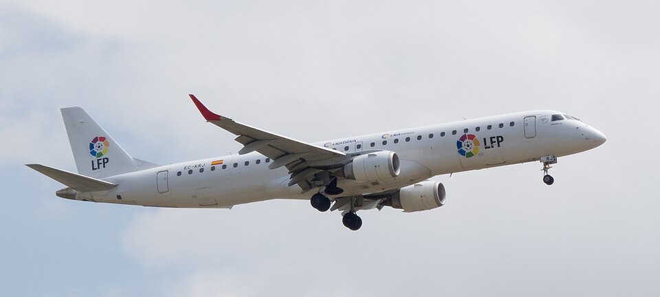 Aircraft registered EC-KRJ