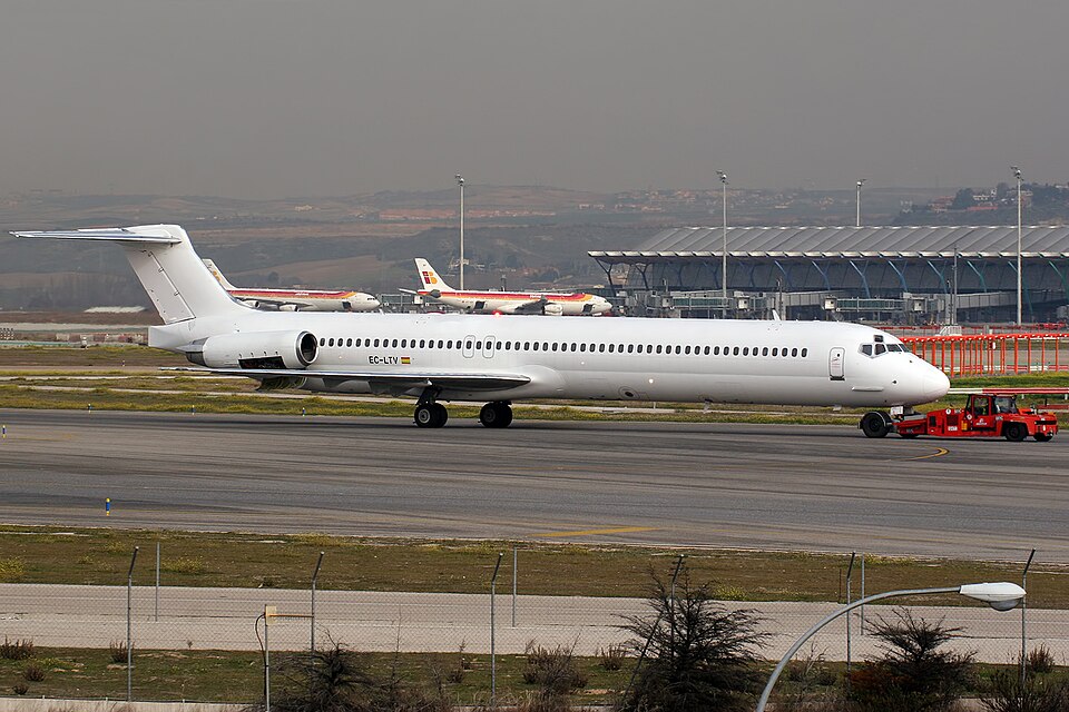 Aircraft registered EC-LTV