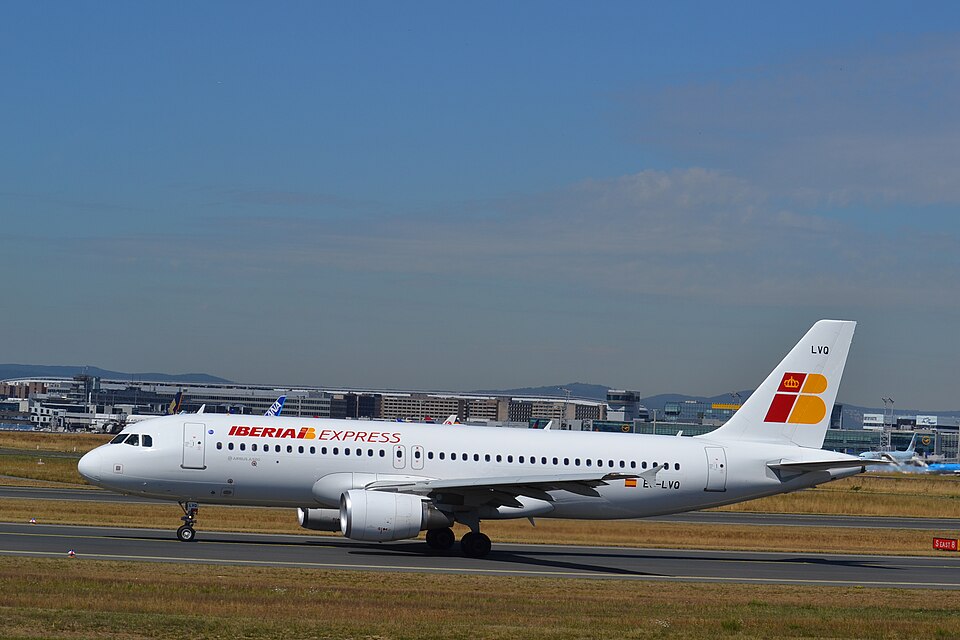 Aircraft registered EC-LVQ