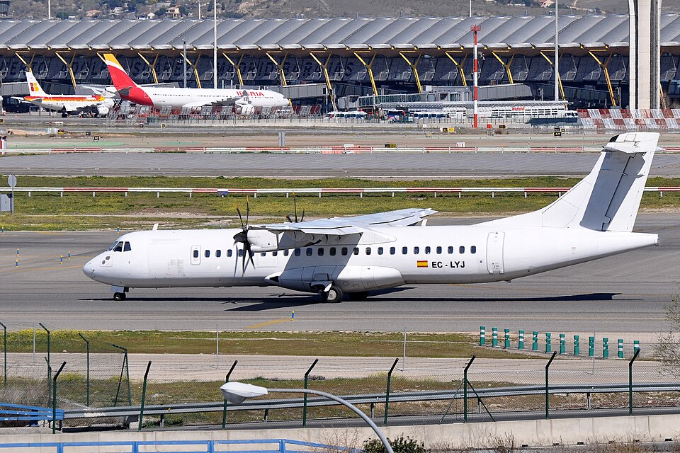Aircraft registered EC-LYJ