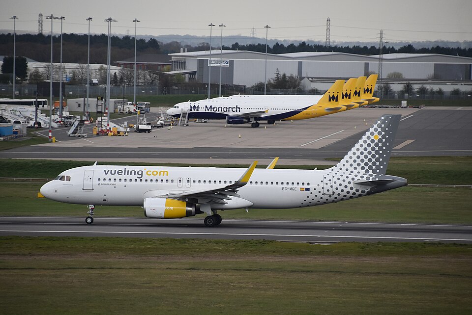 Aircraft registered EC-MGE