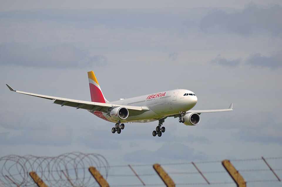 Aircraft registered EC-MKJ