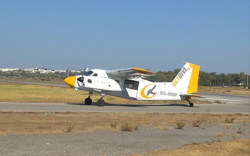 Aircraft registered EC-MSP