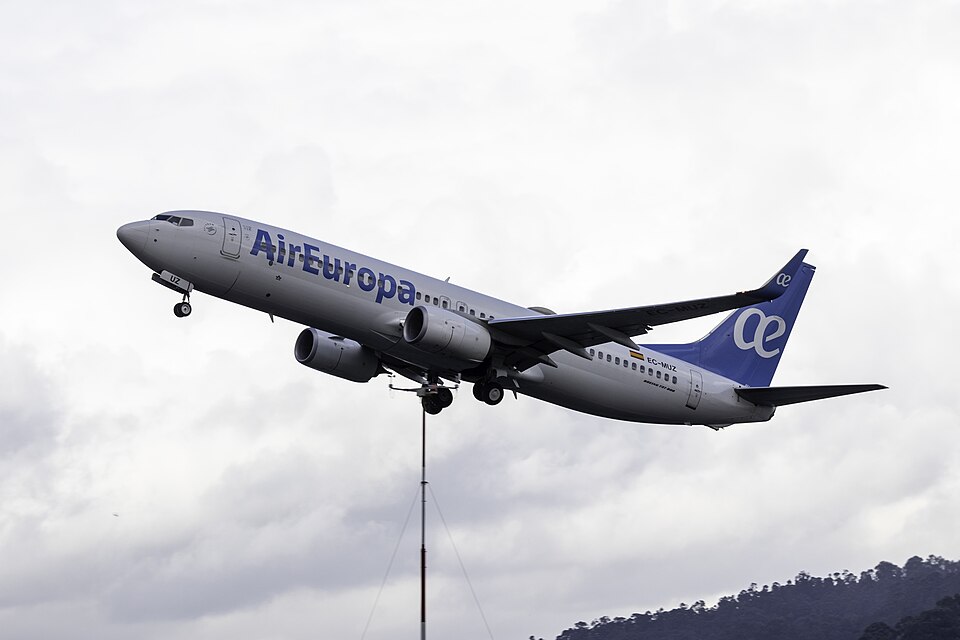 Aircraft registered EC-MUZ