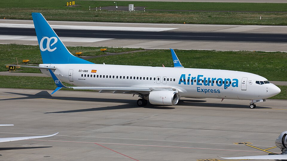 Aircraft registered EC-OBO
