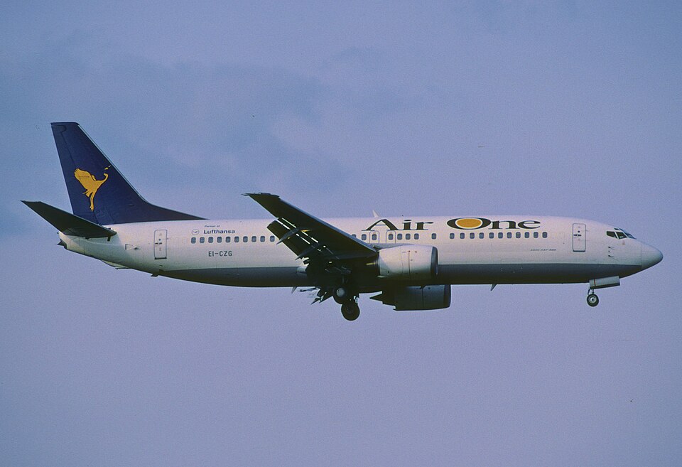 Aircraft registered EI-CZG