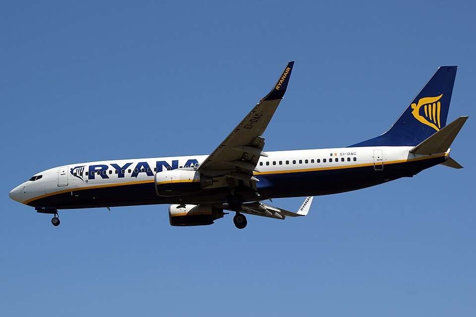 Aircraft registered EI-DAC