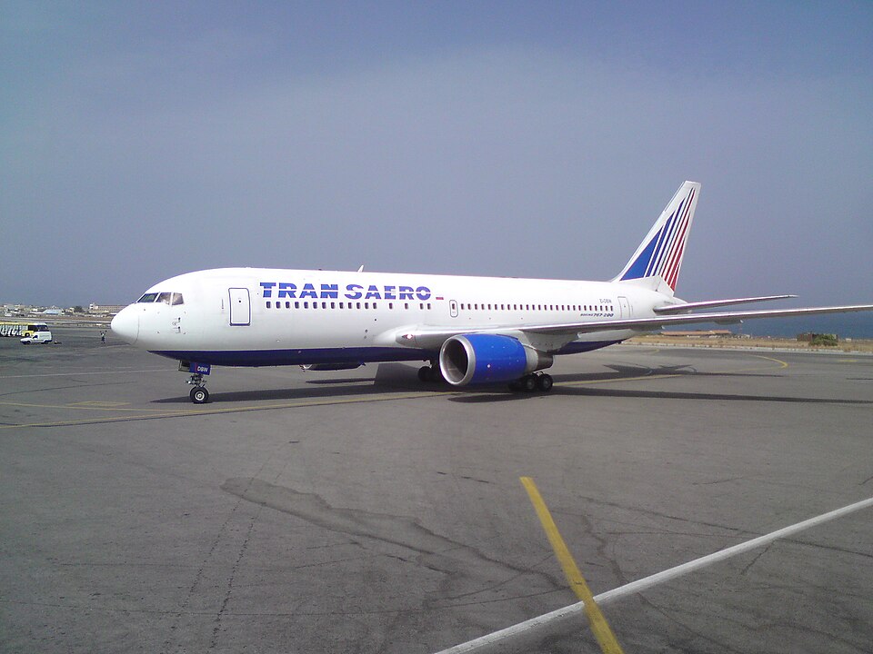 Aircraft registered EI-DBW