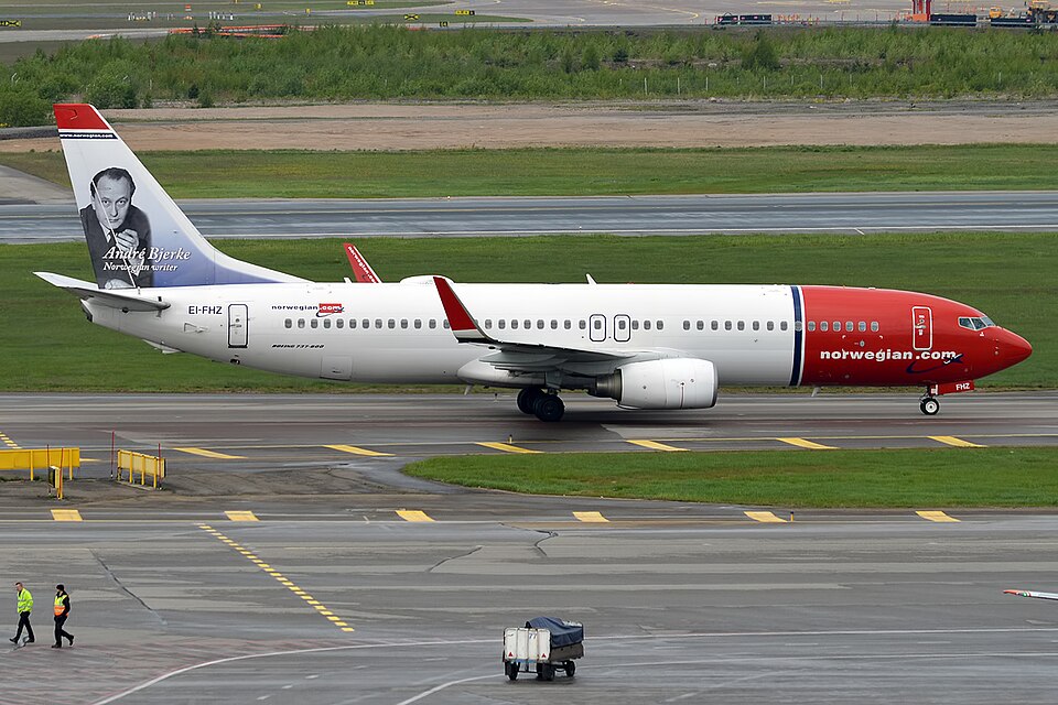 Aircraft registered EI-FHZ
