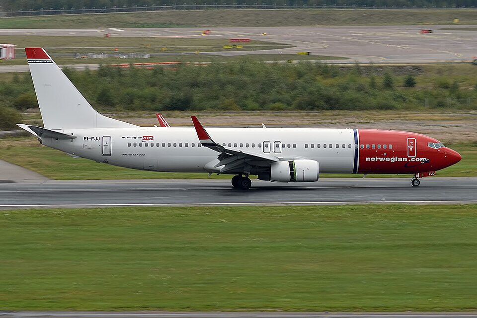 Aircraft registered EI-FJJ