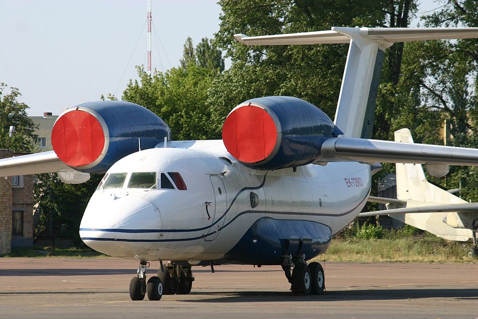 Aircraft registered EK-72903