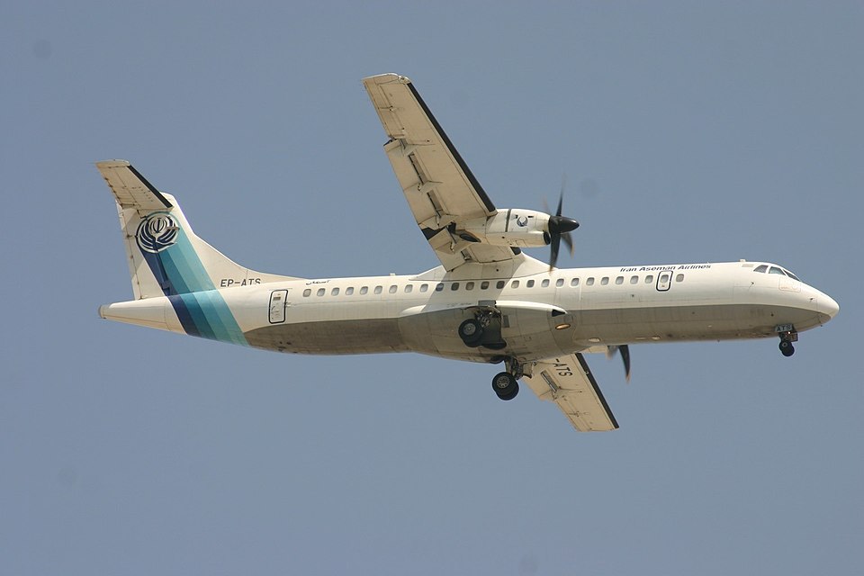 Aircraft registered EP-ATS