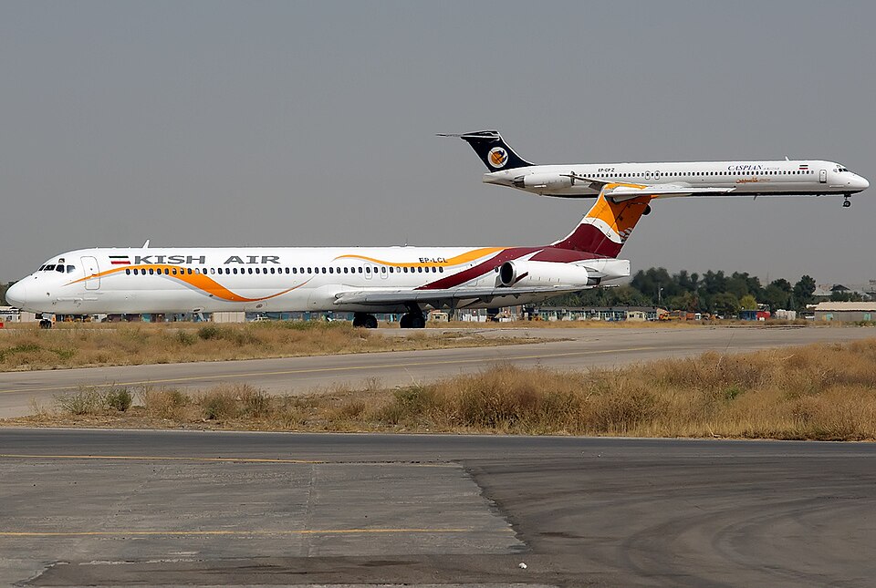Aircraft registered EP-CPZ