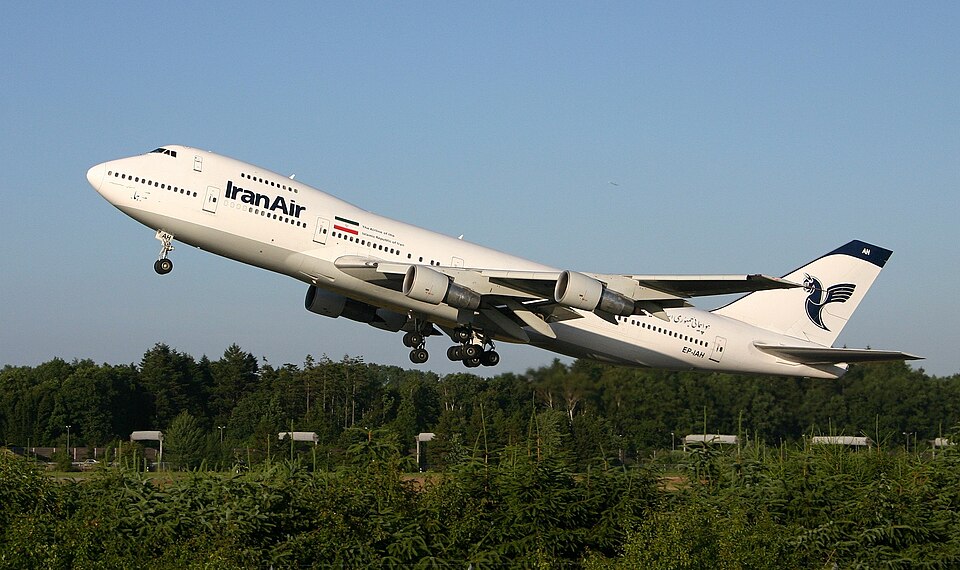 Aircraft registered EP-IAH