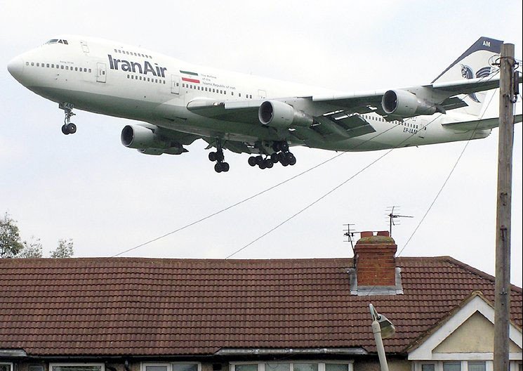 Aircraft registered EP-IAM