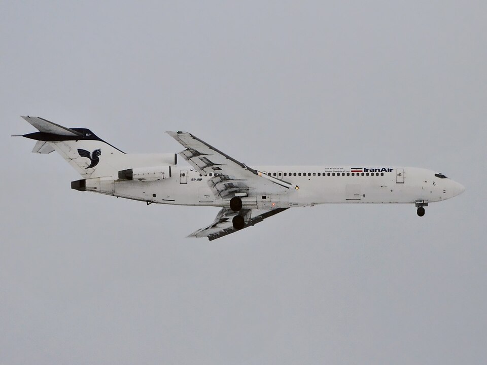 Aircraft registered EP-IRP