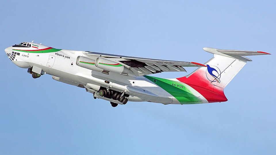 Aircraft registered EP-PUS