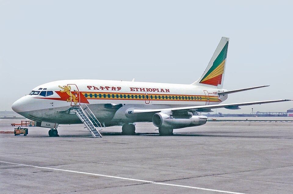 Aircraft registered ET-AJA