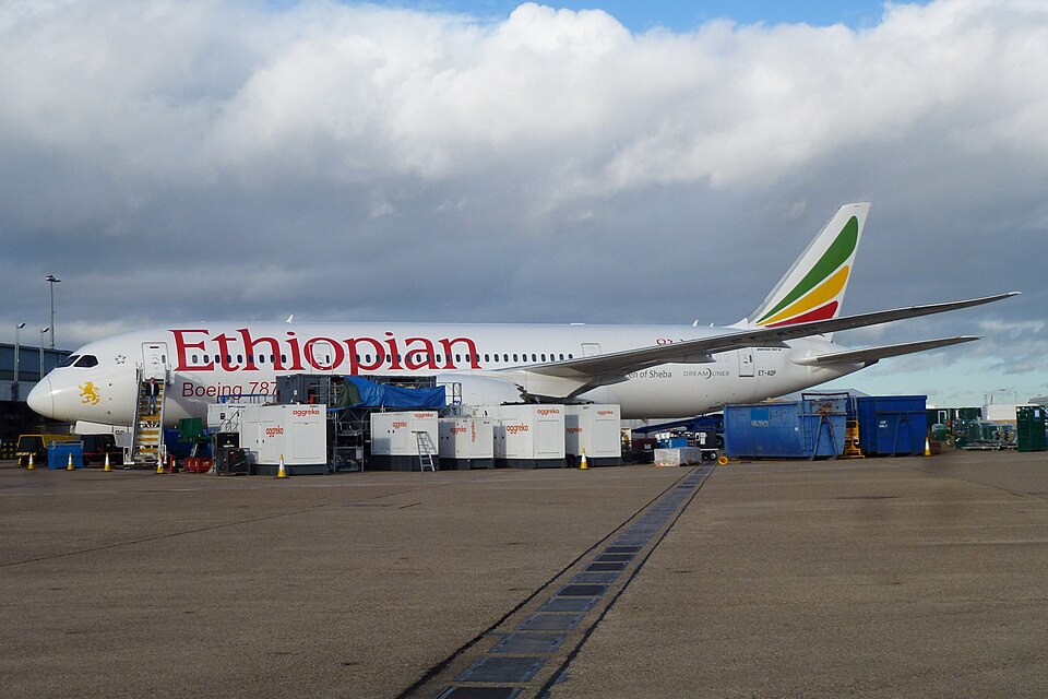 Aircraft registered ET-AOP