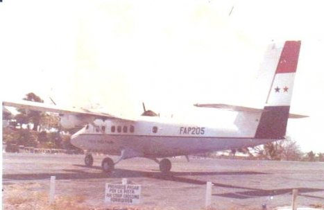 Aircraft registered FAP-205