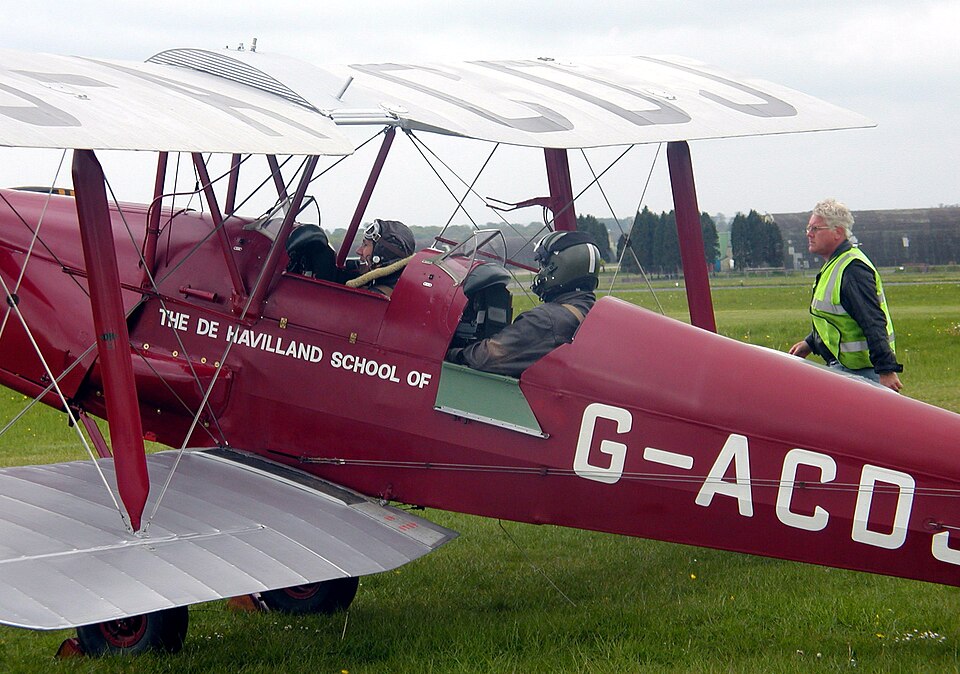 Aircraft registered G-ACDJ