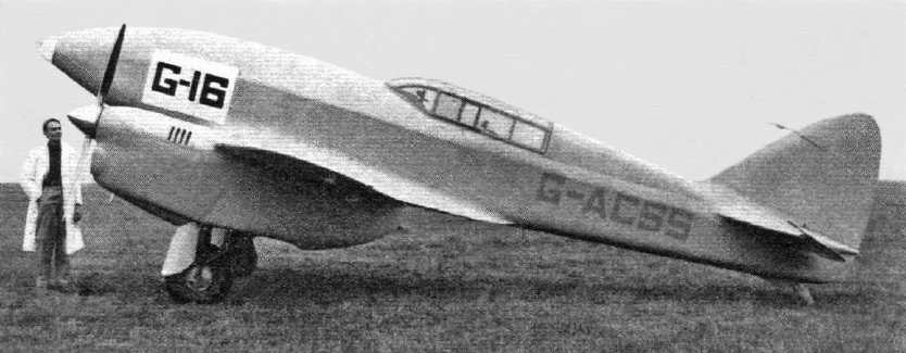 Aircraft registered G-ACSS