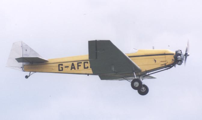 Aircraft registered G-AFCL