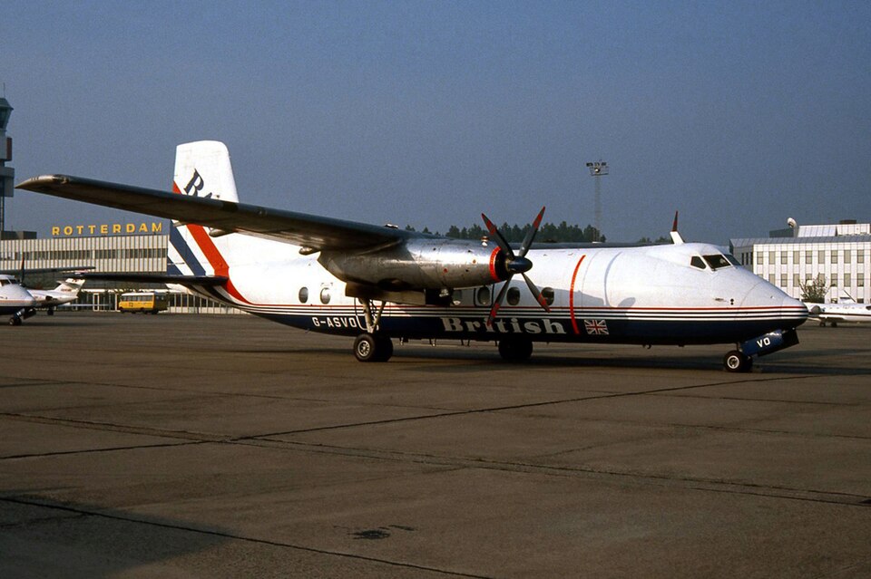 Aircraft registered G-ASVO