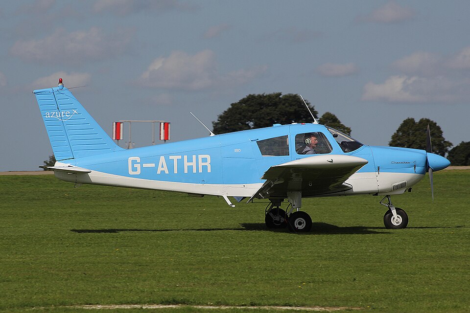 Aircraft registered G-ATHR
